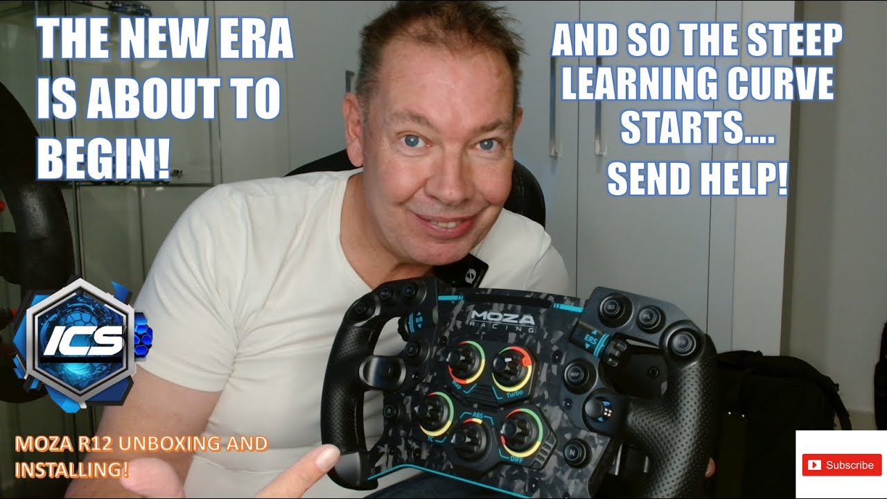 Moza R12 and CRP Pedals Unboxing, Fitting and Review