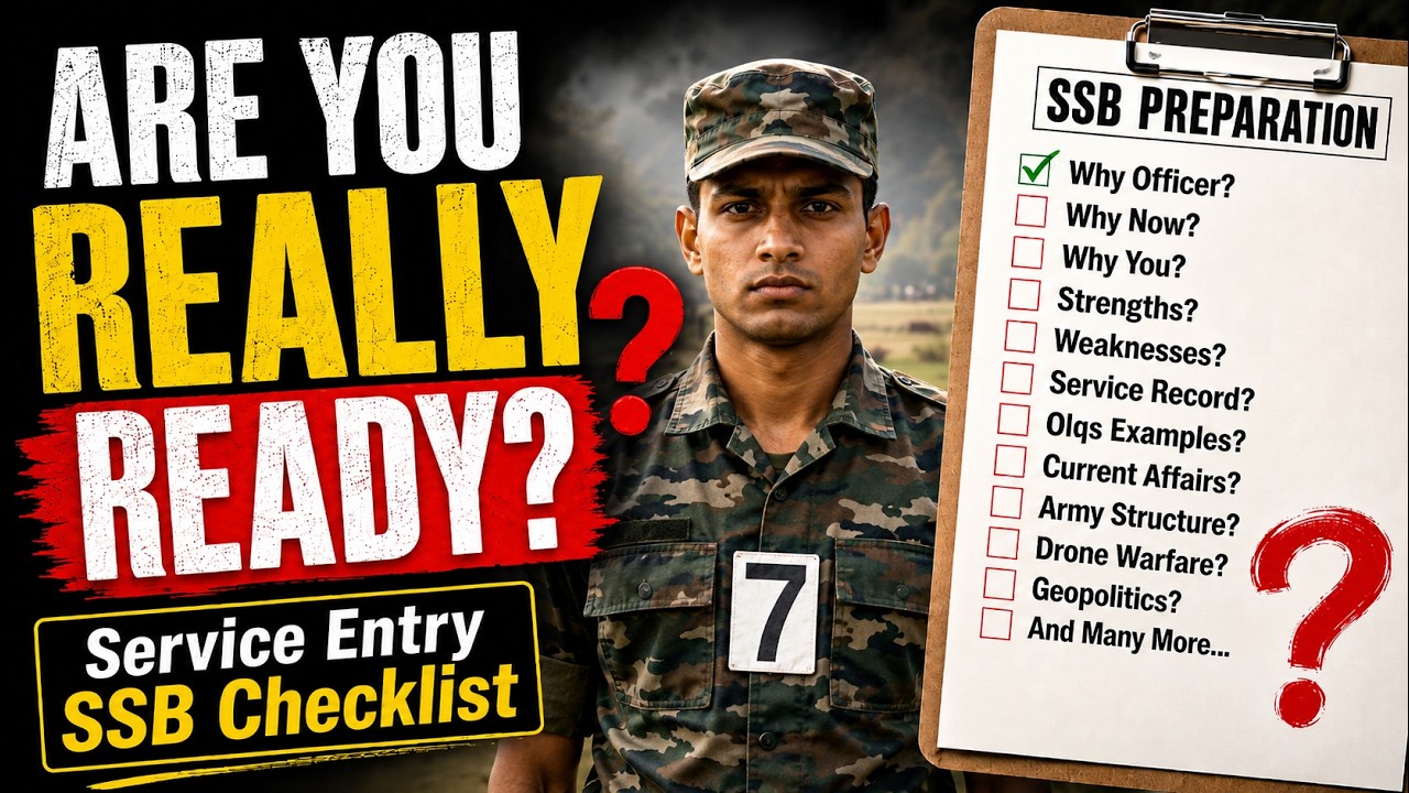 Before You Go for ACC, CW, AFCAT (AF), SCO or PC(SL), Check This List II by Lt Col Ganesh Babu