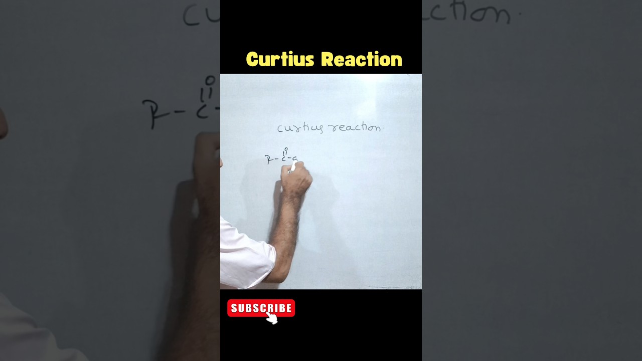 Curtius Reaction #shorts #trending #viral #youtubeshorts #shortsvideo #shortsfeed #jee2024