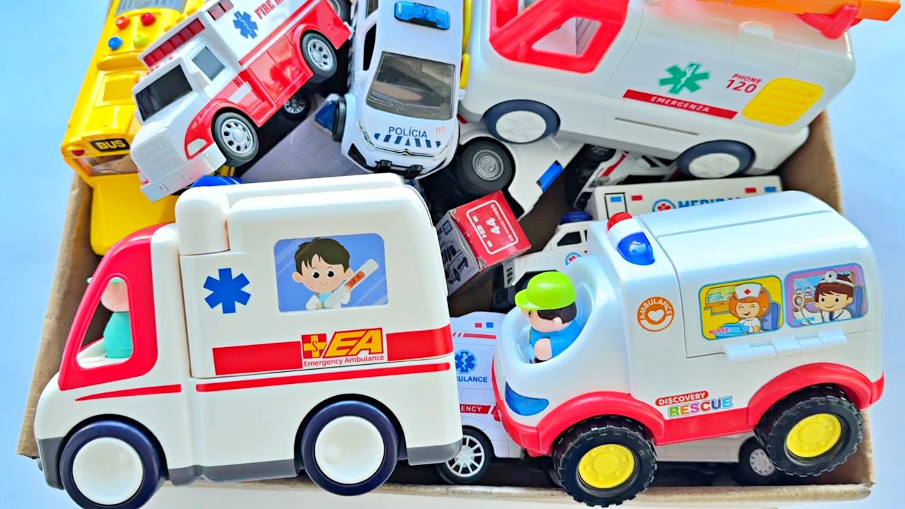 必見の救急車のフルボックス | Full Box of Ambulance Cars You Must See