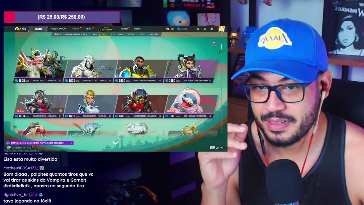 TESTANDO A ELSA E AS NOVIDADES DO PATCH 6.5! ⚡ Maratona Marvel Rivals