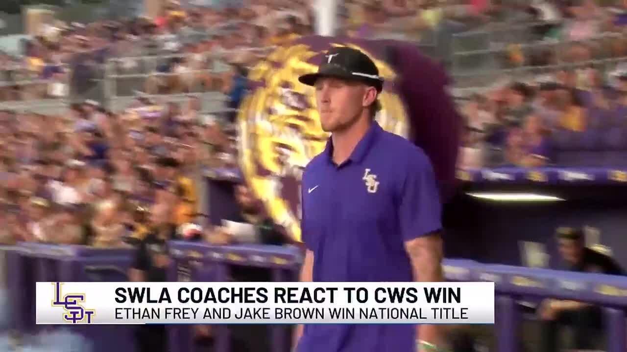 Ethan Frey & Jake Brown&rsquo;s high school coaches react to College World Series win