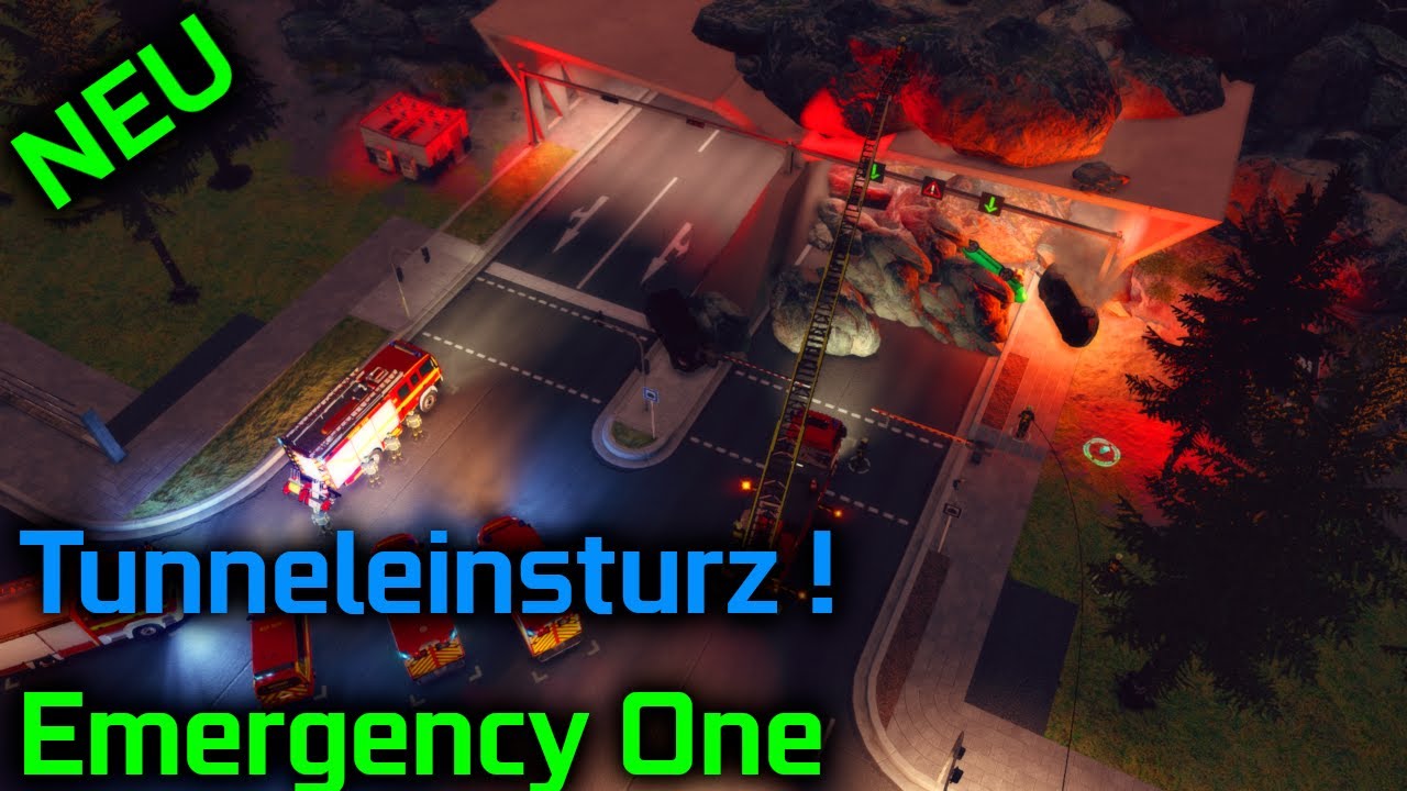 Tunneleinsturz ! - mehrere PKW begraben | Emergency One Modifikation