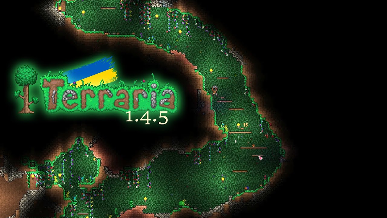 Terraria 1.4.5 Досліджую печери #2
