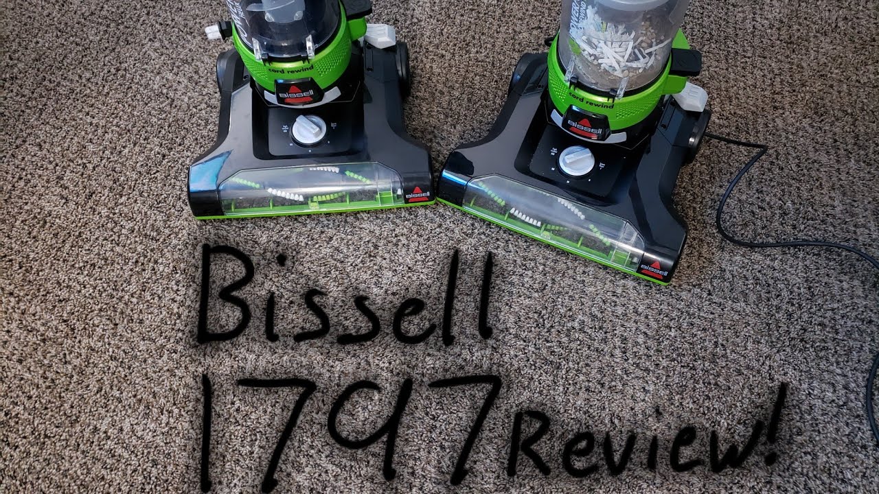Обзор долгосрочного вакуумного насоса Bissell PowerForce Turbo Rewind (1797/2692)