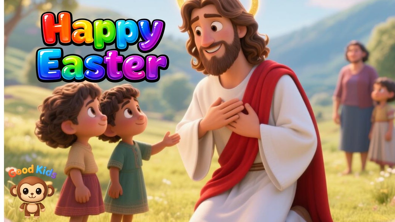 Happy Easter with Jesus! Nursery Rhymes-Learning Songs| Good Kids