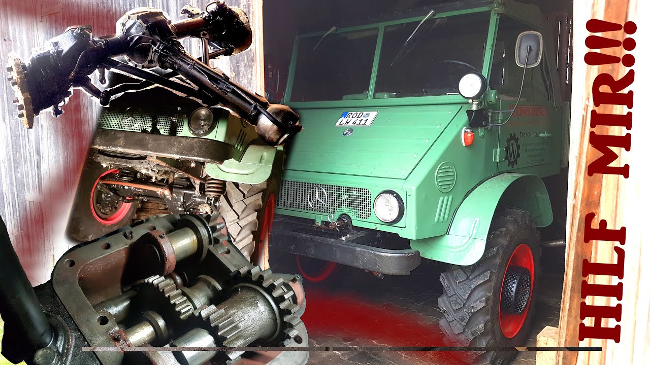 Neue Unimog 411 Vorderachse + KGG einbauen! Neues vom Unimog #21