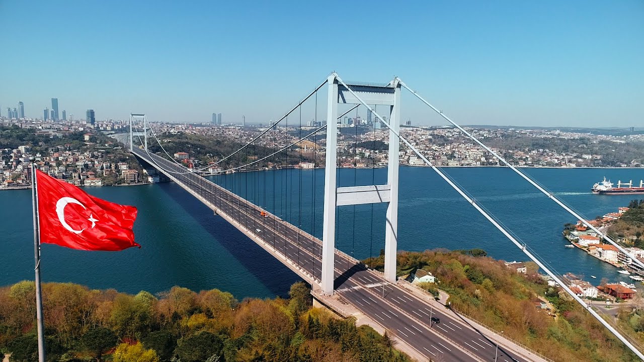 Fatih Sultan Mehmet Köprüsü: Havadan Görüntüler | Drone Çekimi