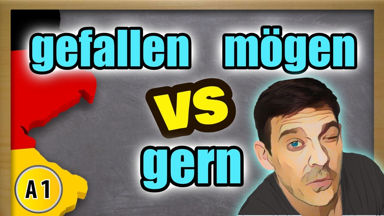 How to say 'LIKE' in German and the difference between 