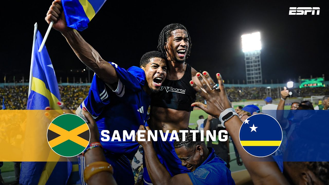 🇨🇼 CURA&Ccedil;AO GAAT NAAR HET WK 🏆 | Samenvatting Jamaica - Cura&ccedil;ao