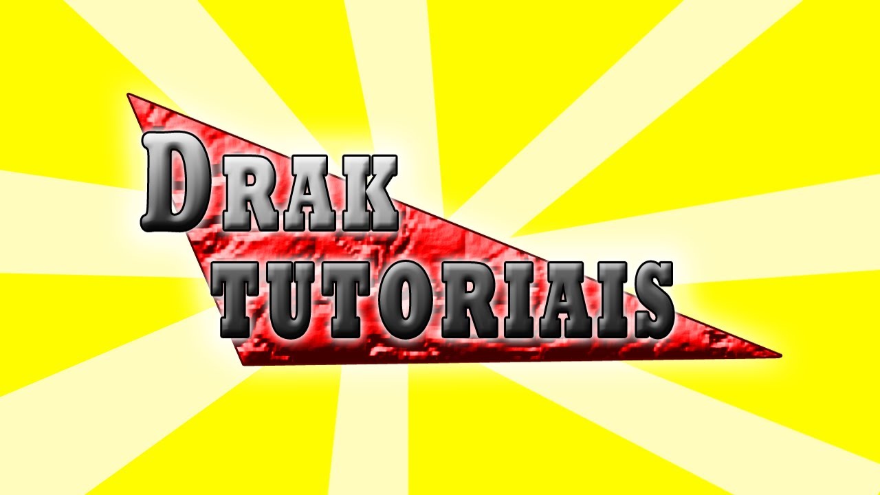 Apresenta&ccedil;&atilde;o Drak Tutoriais