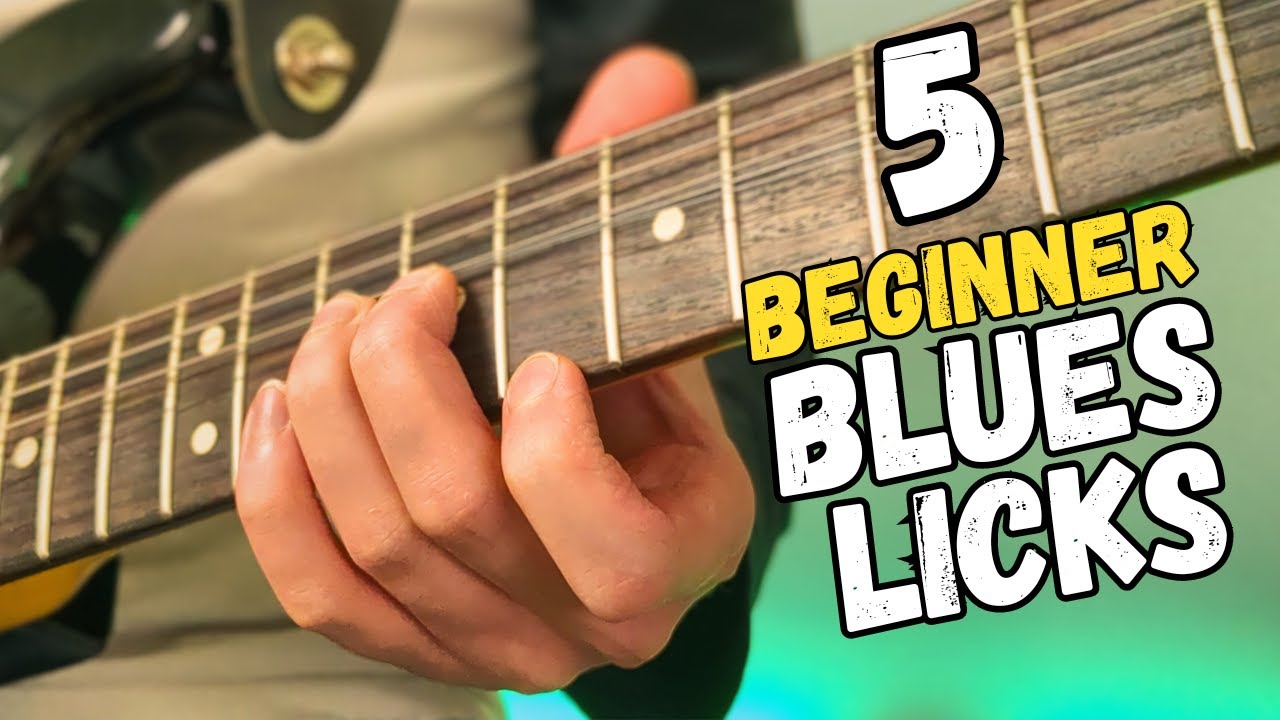 5 EASY Beginner Blues Licks (with Tab!)