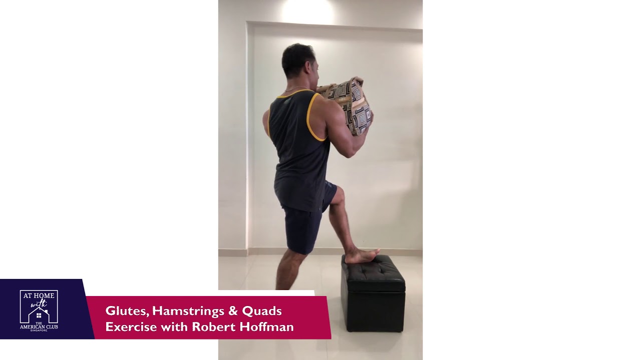 The American Club (Gym) – Video #11 Glutes, Hamstrings & Quads Exercise with Robert Hoffman