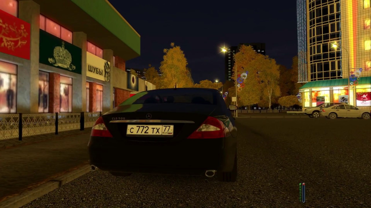 Обновление City Car Driving 1.5.3 - Катаемся на Mercedes-Benz CLS500