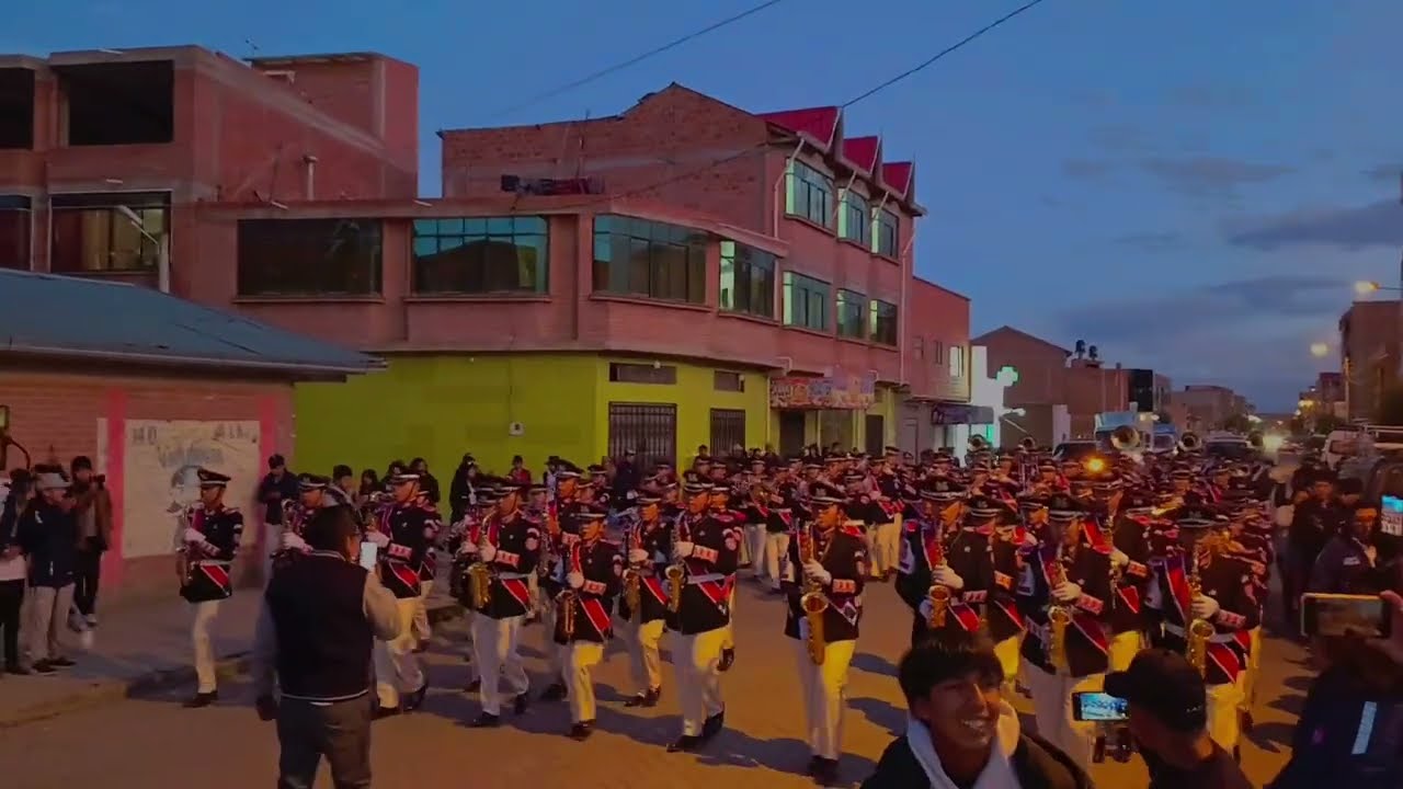 RECORRIDO COLEGIO PLENA MARANATA CIERRE DE GESTIÓN 2025 LA PAZ BOLIVIA 