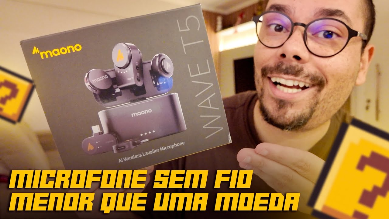 Microfone Maono Wave T5: O NOVO QUERIDINHO DOS CRIADORES DE CONTEÚDO?