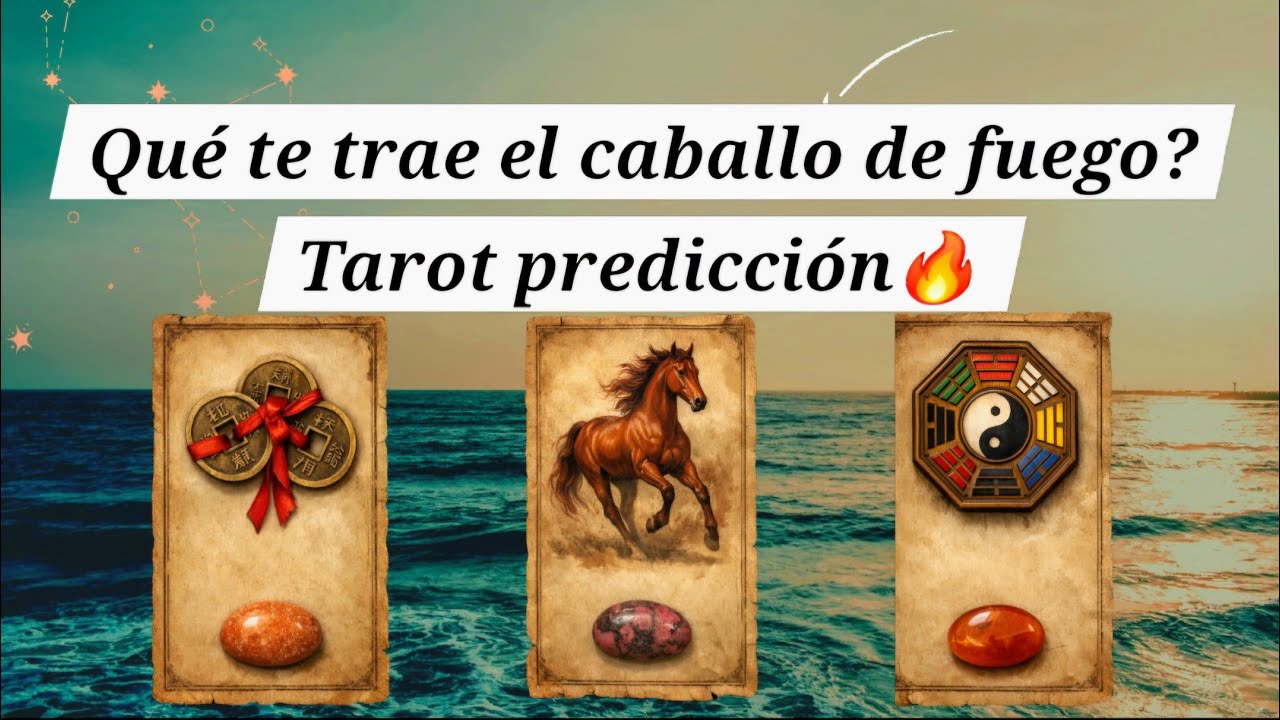 Qué te trae el año del caballo de fuego? 🔮 Astrologia China Tarot