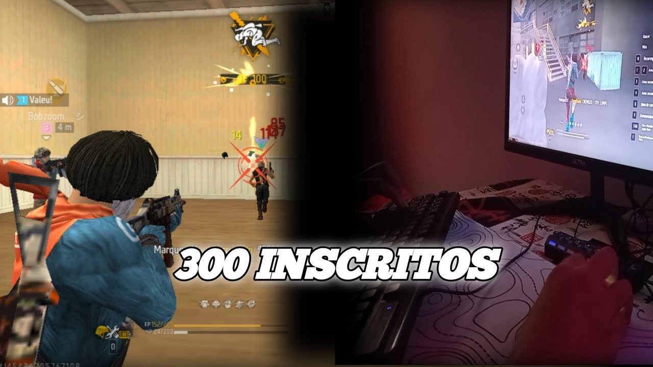HIGHLIGHTS EM 4x4 APOSTADO!Highlights Free Fire 1280x720  i5 3470 16gb ram