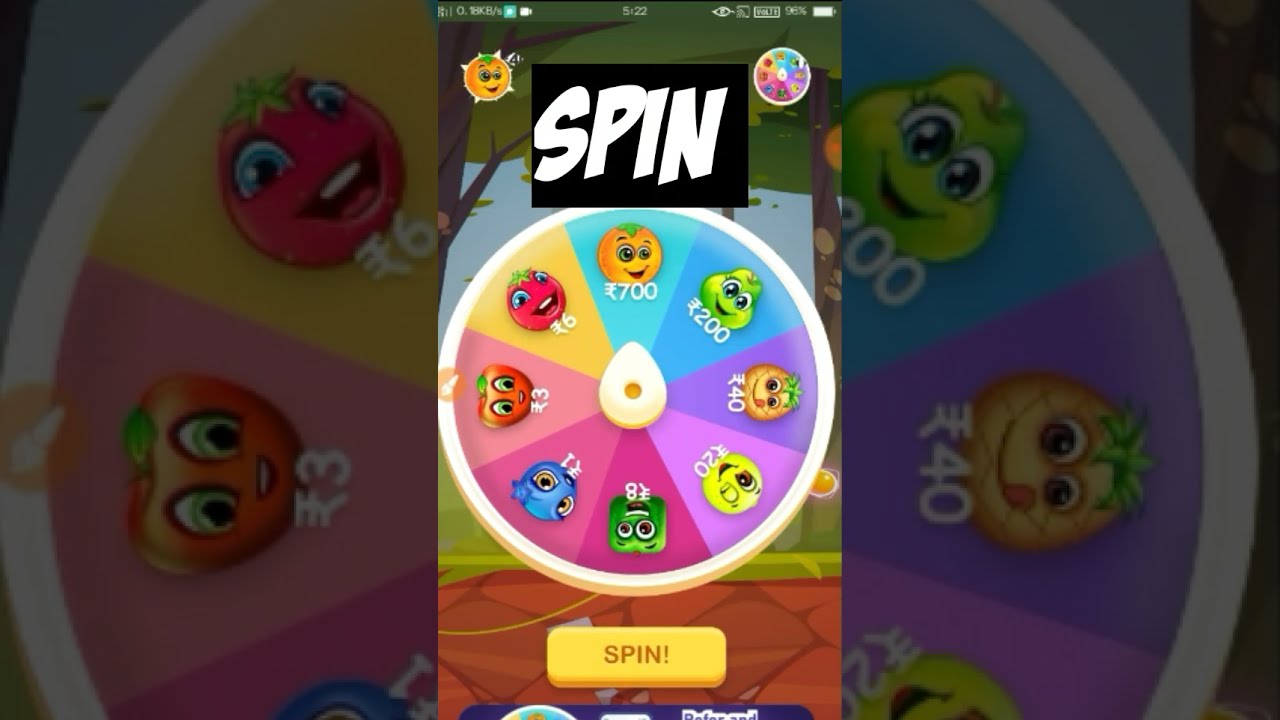 Spin wheel and win real money || with payment proof || #shorts