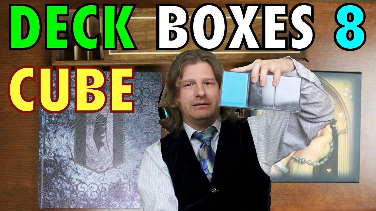 Коробки для колод MTG Cube: обзор Ultra Pro, Grimoire, Ultimate Guard, Cain для Magic: The Gathering