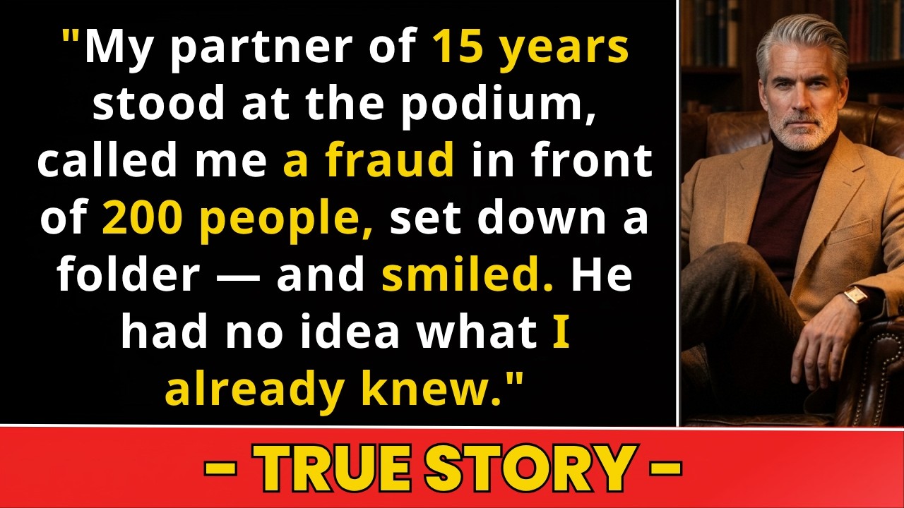 My Business Partner of 15 Years Accused Me of Fraud at My Own Award Ceremony