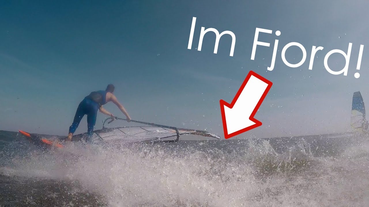 Laydown Jibes im FJORD | Windsurfen in Dänemark #2