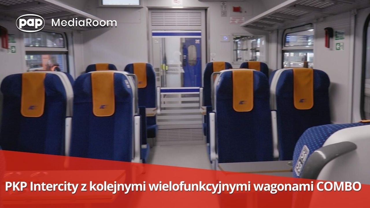 PKP Intercity z kolejnymi wielofunkcyjnymi wagonami COMBO