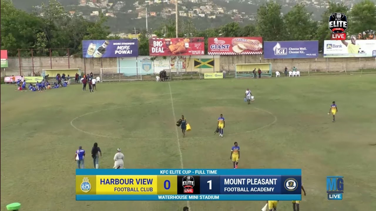 Harbour View FC 0-1 Mount Pleasant FA Full Match Highlights | KFC U18 Elite Cup Match Day 3
