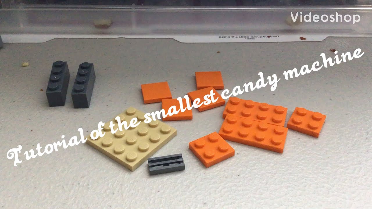 Tutorial of the smallest lego candy machine