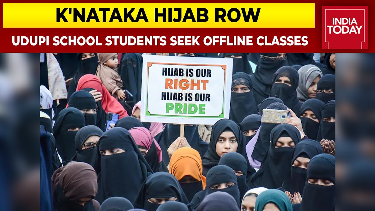 Hijab Showdown: Udupi School Students Seek Offline Classes, Slam Classmates For Fighting For Hijab