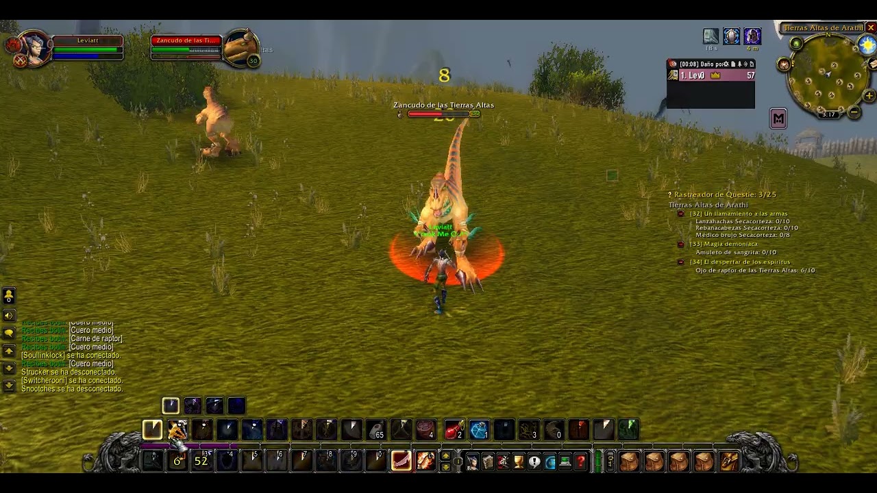 Leveando en las Tierras altas - WOW