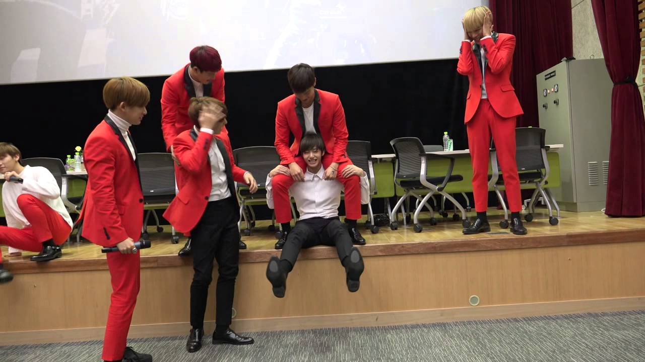 151125 몬스타엑스 광주사인회 형원 목말 태우고 고!!!