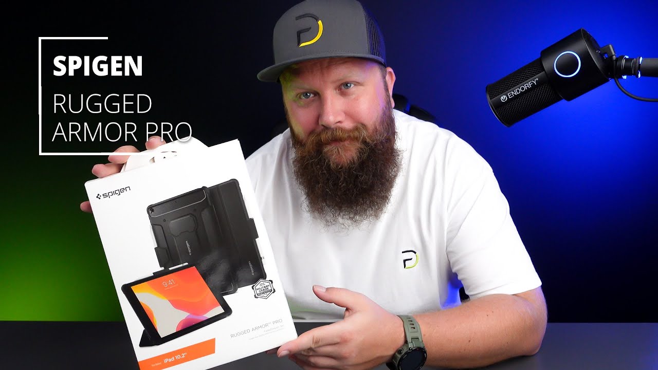 Etui Funkcjonalne, Mocne, Doskonale Wykonane - Case Spigen Rugged Armor Pro do Apple iPad