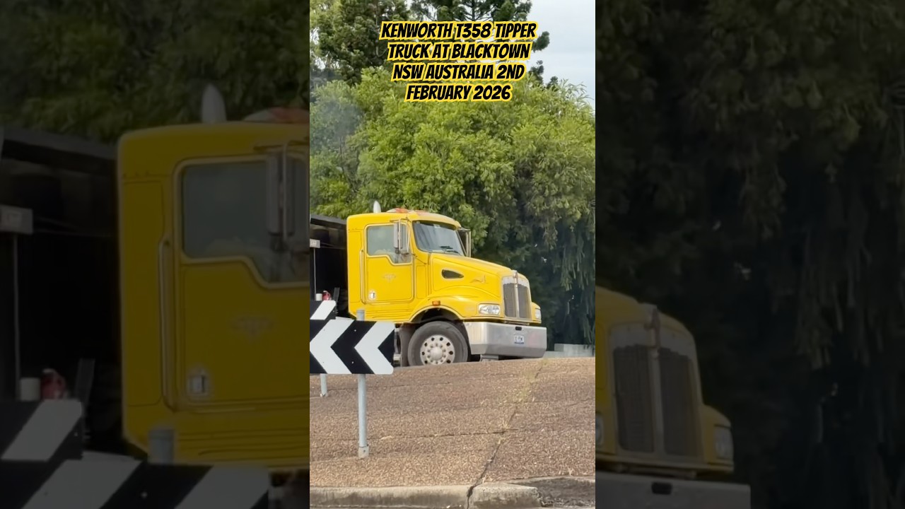 Грузовик Kenworth T358 + самосвал, Блэктаун, Новый Южный Уэльс, Австралия, 2 февраля 2026 г. #ken...
