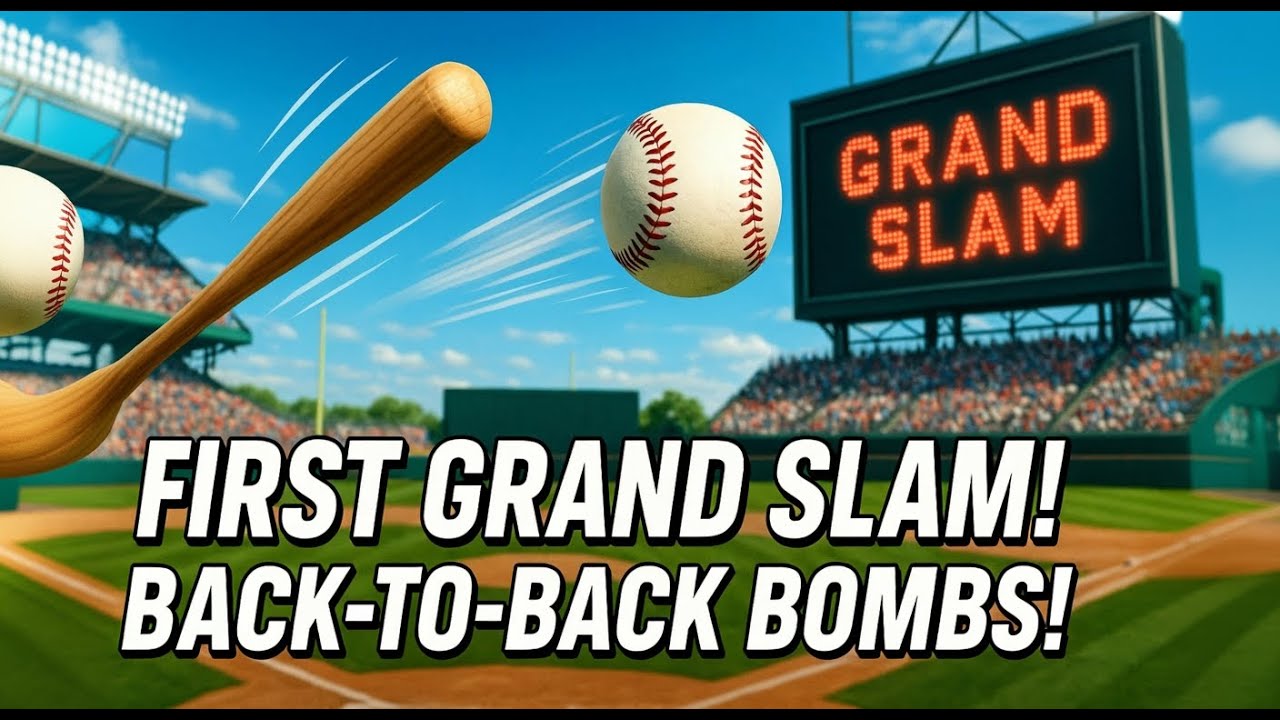 FIRST GRAND SLAM + BACK-TO-BACK BOMBS! Derrick Goes OFF | MLB The Show 25 RTTS