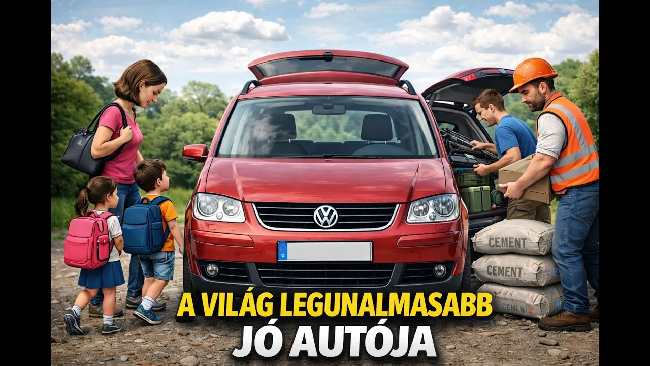 A majdnem semmilyen jó autó VW Touran használtteszt