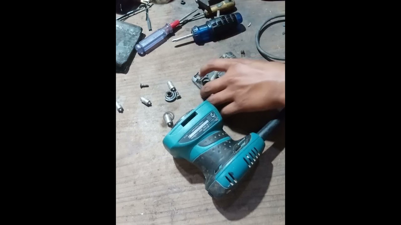 MESIN AMPLAS MAKITA SUARA KASAR?????BEGINI CARA MENGATASINYA
