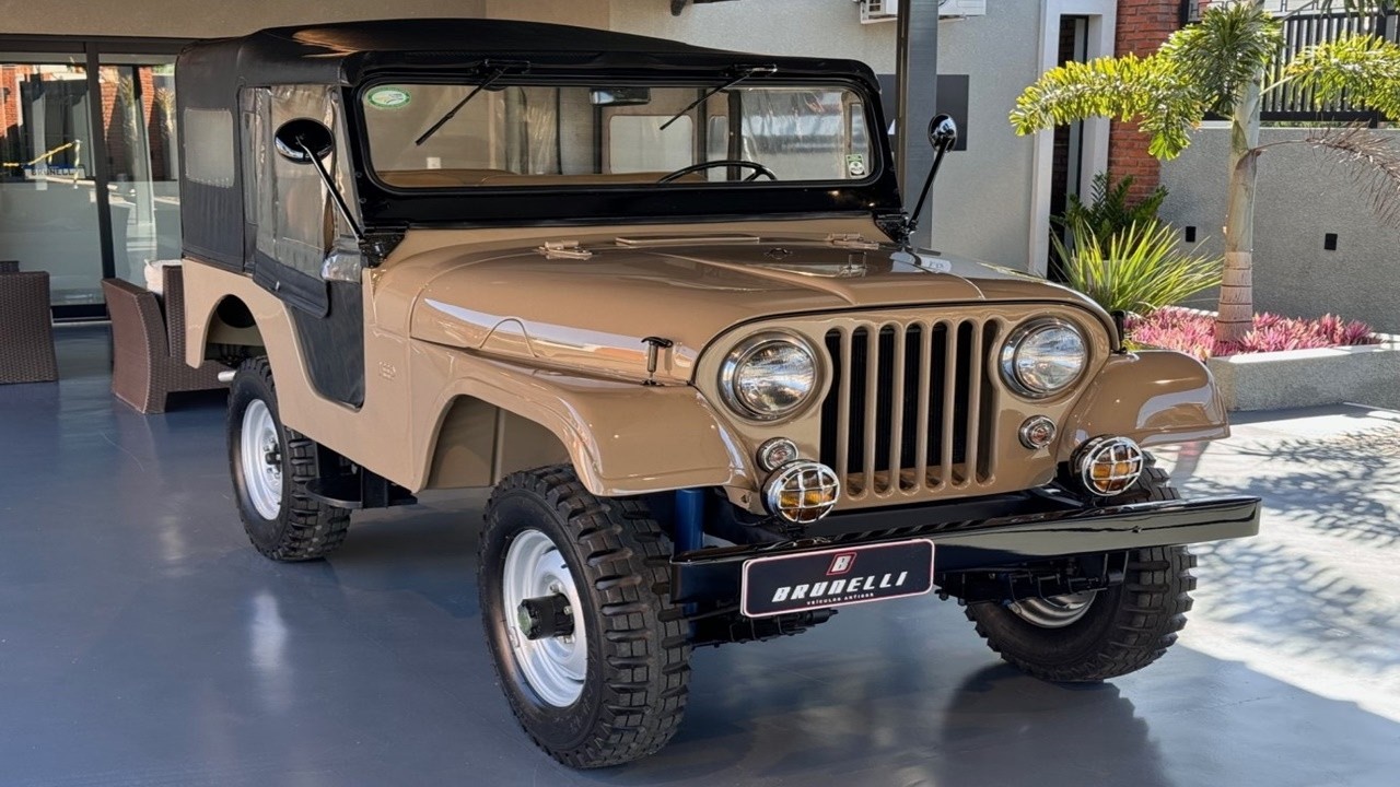 JEEP WILLYS 1958 EM ESTADO DE 0KM  À VENDA