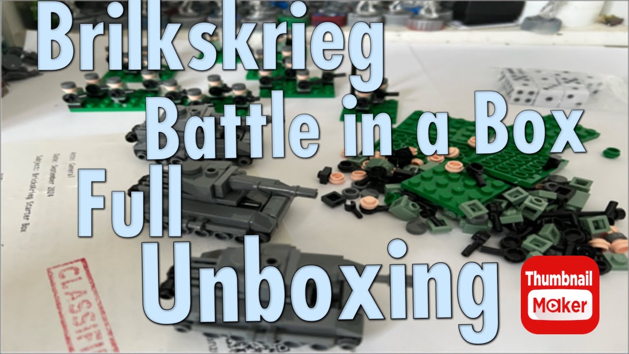 Brickskrieg Battle in a Box. Full Unboxing