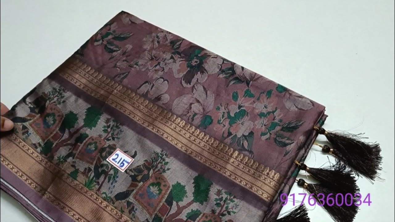 Trending sarees collection// video 2 (13/1/25) #deepascollection