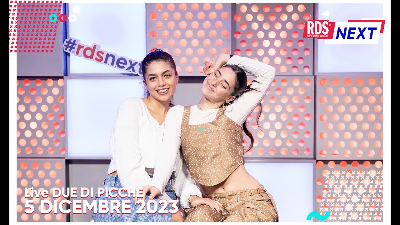 Iris Di Domenico e Alice Muzza con le news d'amore  -DUE DI PICCHE 5/12/2023