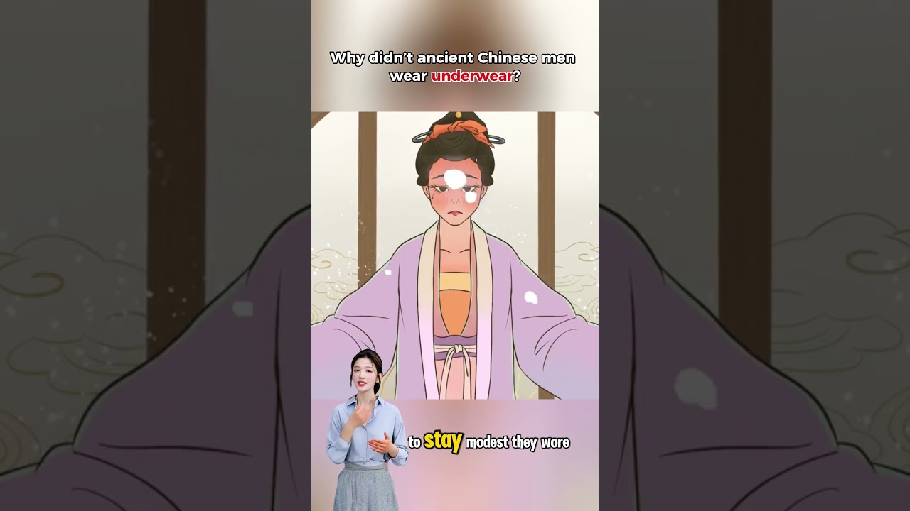 Why Ancient Chinese Men Wore NO Underwear!
