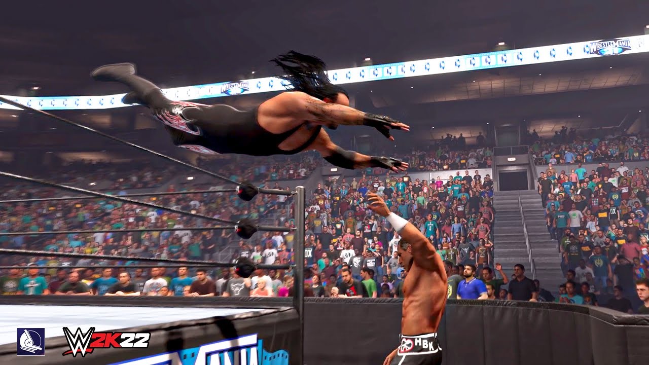 30 безумных приёмов «Высокий риск, высокая награда» в WWE 2K22
