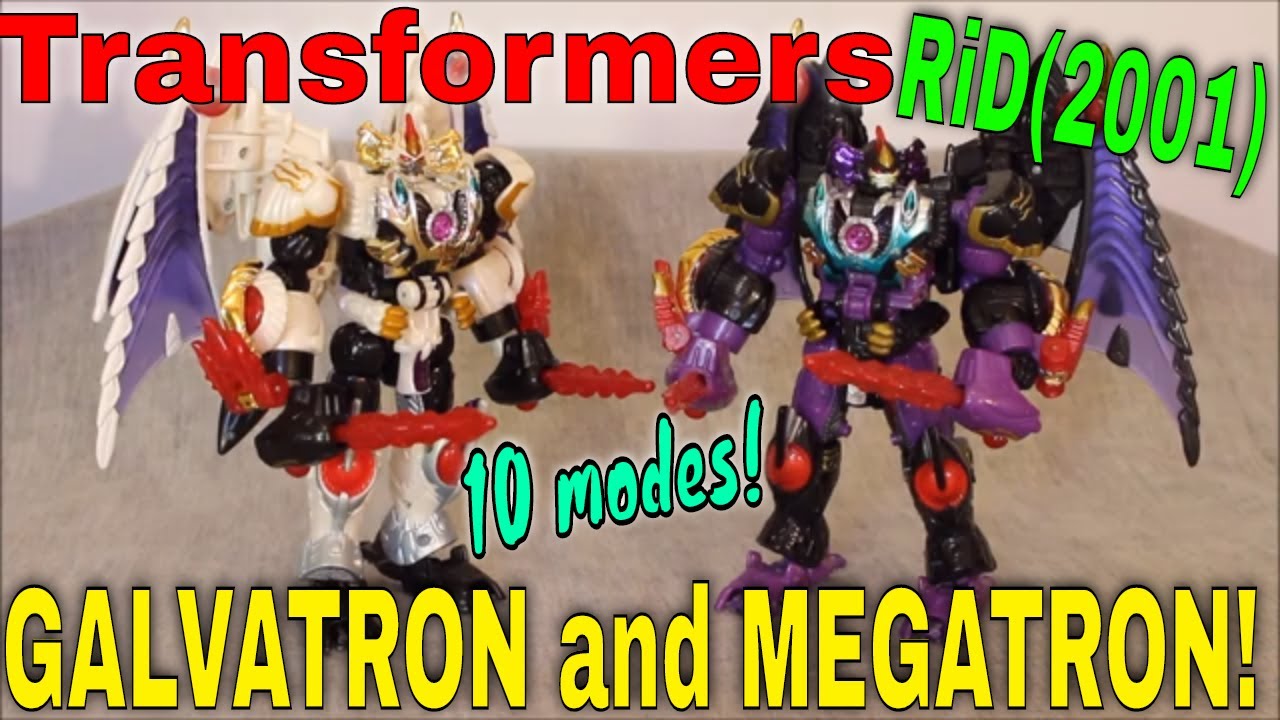 Transformers RiD(2001) Megatron AND Galvatron - GotBot True Review NUMBER 714