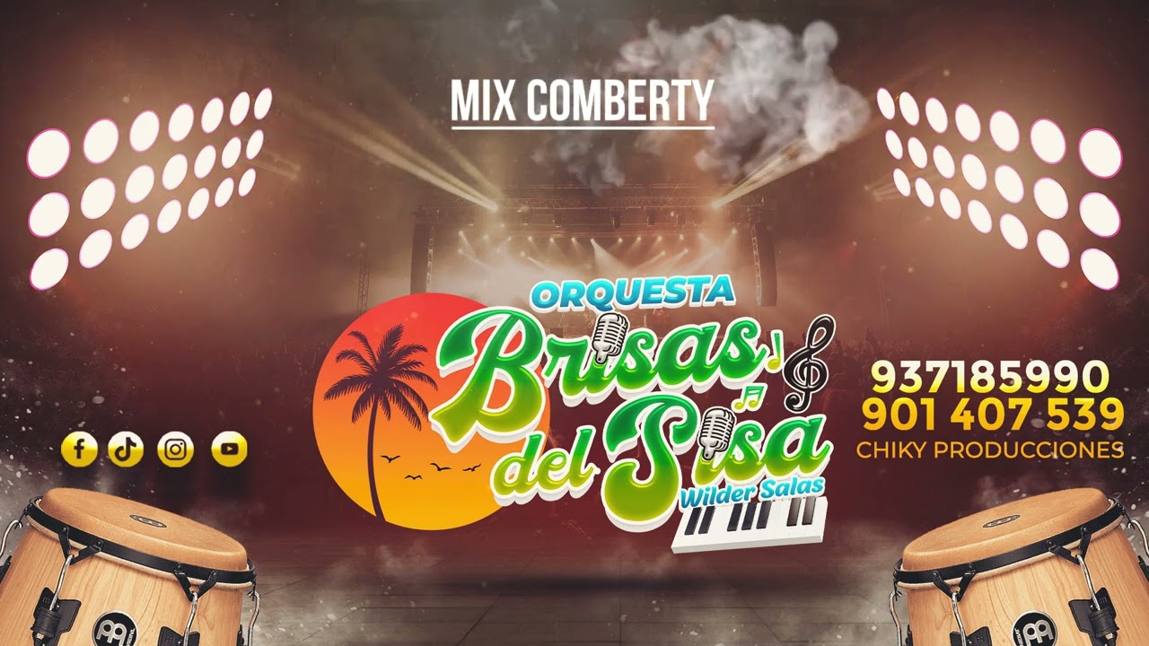 BRISAS DEL SISA _ MIX COMBERTY ( EN VIVO)