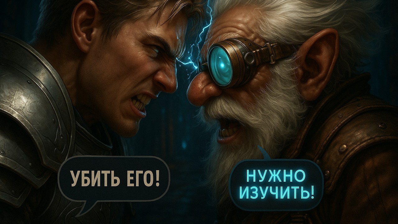 Underdark + нейросети. Нас рассорил дуэргарский суд.