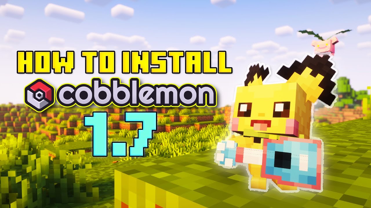 Скачайте Cobblemon 1.7 ПРАВИЛЬНЫМ способом! (Необходимые моды включены)