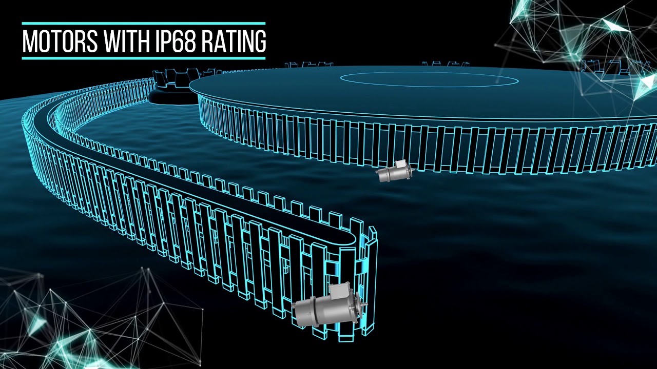 Motors with IP68 rating