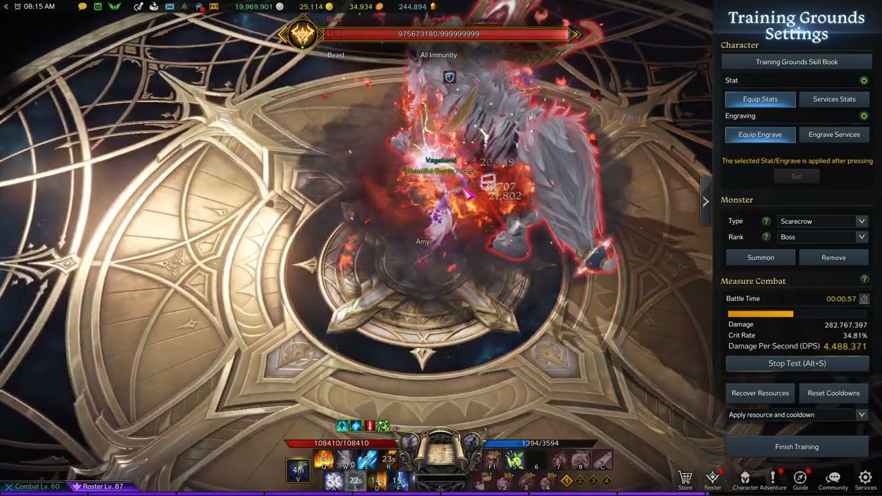 Lost ark ignition sorceress (1487.5) 2 minute dps