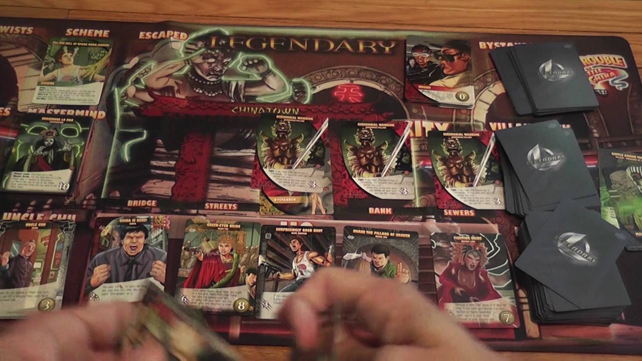 Big Trouble in Little China Card Game (Legendary System) Review